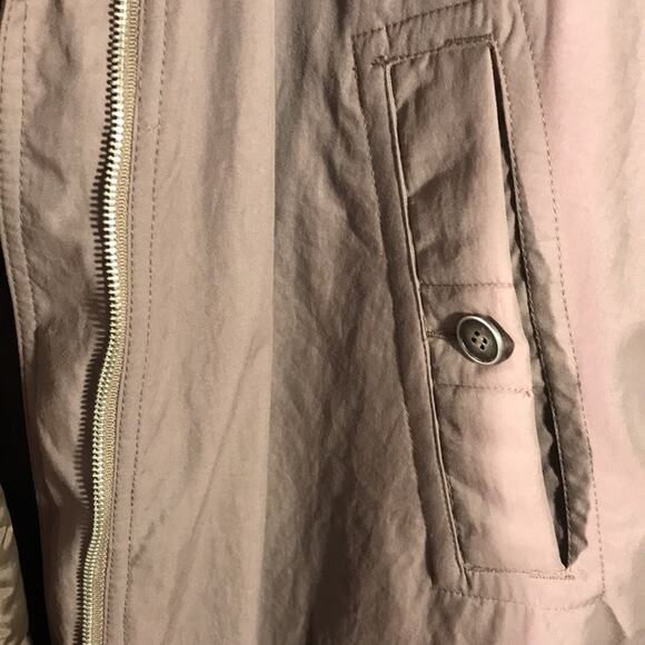 Eddie Bauer Long Breen Winter Rayon Goose Down Filled Coat. L - Picture 9 of 9